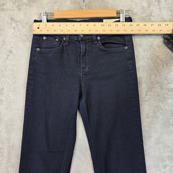 Rag & Bone Jeans Womens 27 Coal The Straight Made in USA Denim W1588K520COA - Picture 2 of 13
